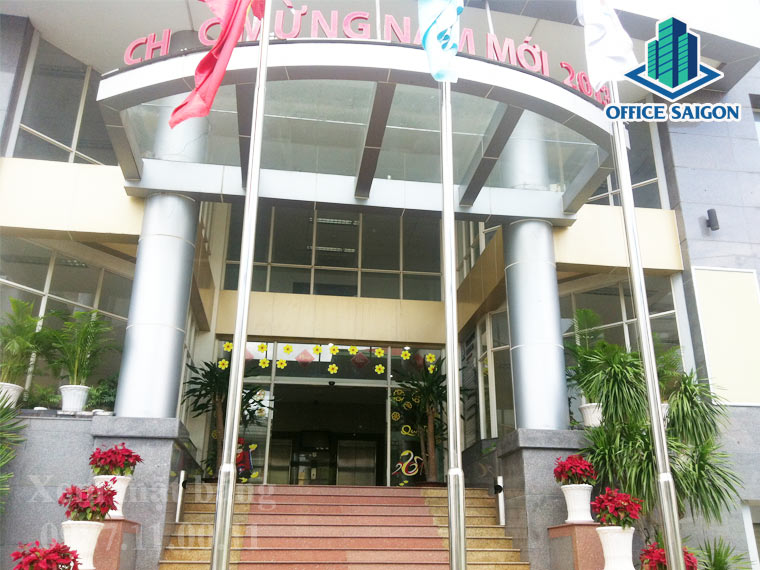 Lối vào cao ốc văn phòng Coalimex building